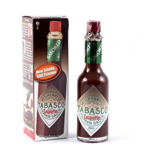 TABASCO CHIPOTLE - 60ML TABASCO GREEN 1/8 OZ - MINI