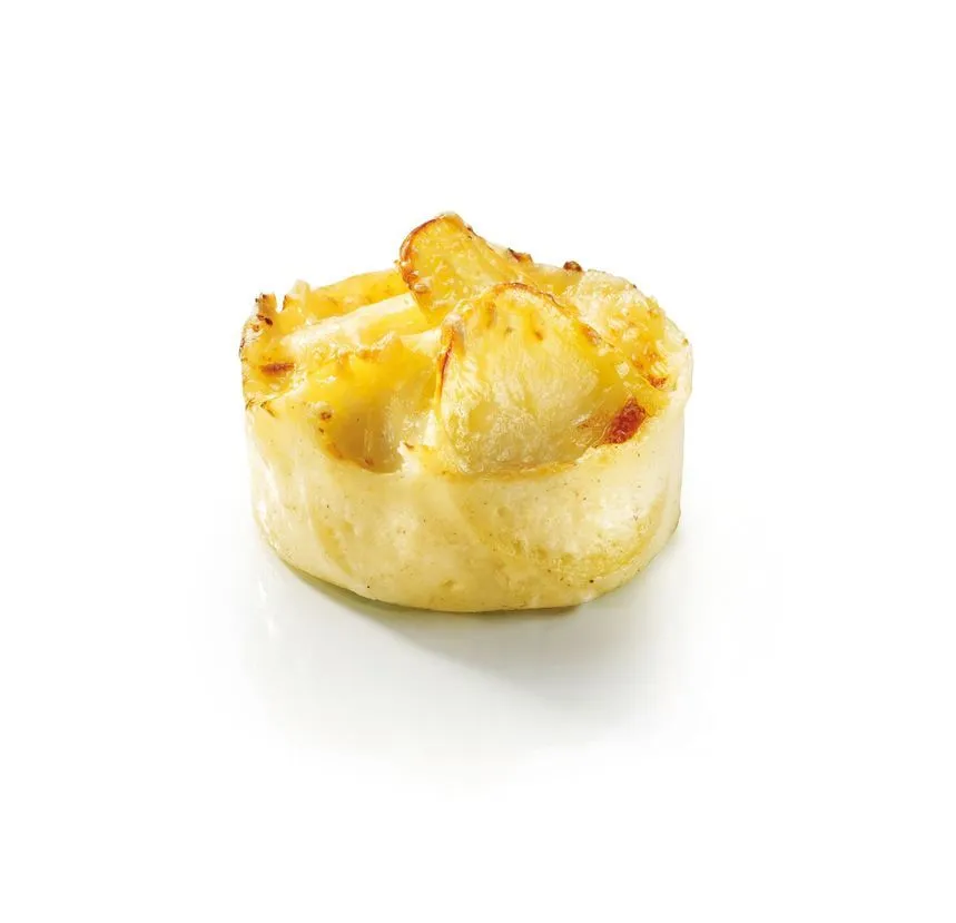 DAUPHINOISE GRATIN, 120G, 4.5KG - 37 PCS GRATIN À LA DAUPHINOISE 120 G ENV - 37 PCS