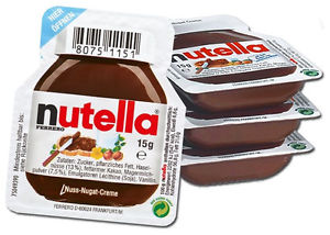 MINI NUTELLA PLASTIC 15GX120PC 