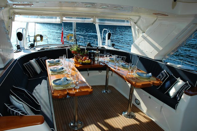 luxury yacht
