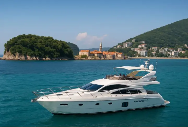 Yacht in Budva