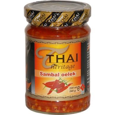 SAMBAL OELEK THAI HERITAGE - 230GR SAMBAL OELEK THAI HERITAGE - 230GR