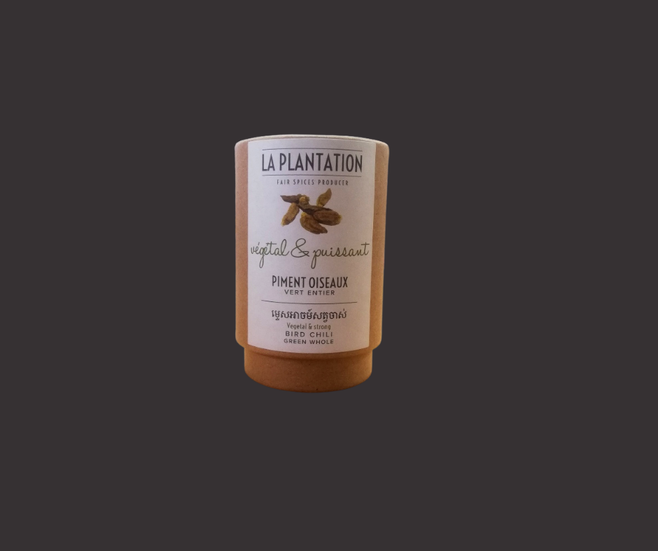 WHOLE GREEN BIRD PEPPER - 15GR PIMENT OISEAU VERT ENTIER - 15GR