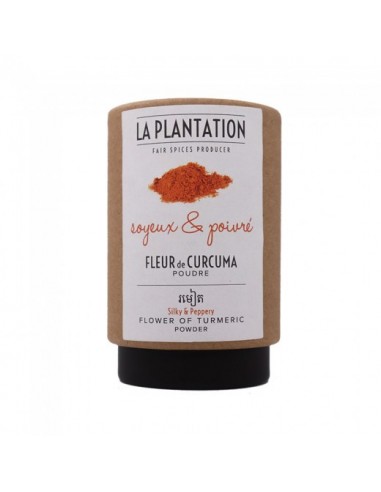 TUMERIC FLOWER POWDER - 50GR FLEUR DE CURCUMA POUDRE - 50GR