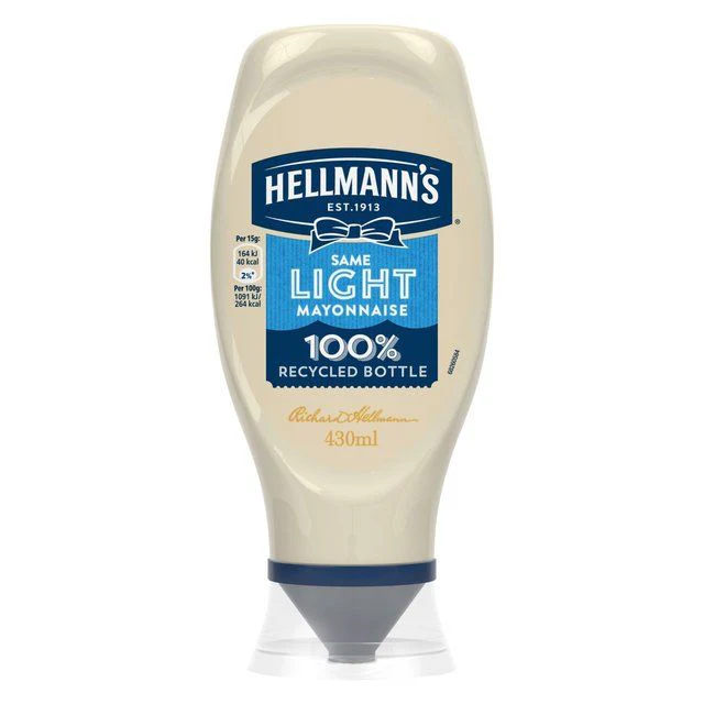 HELLMANNS LIGHTER MAYONNAISE 415GR HELLMANNS MAYONNAISE ALLEGE 415GR