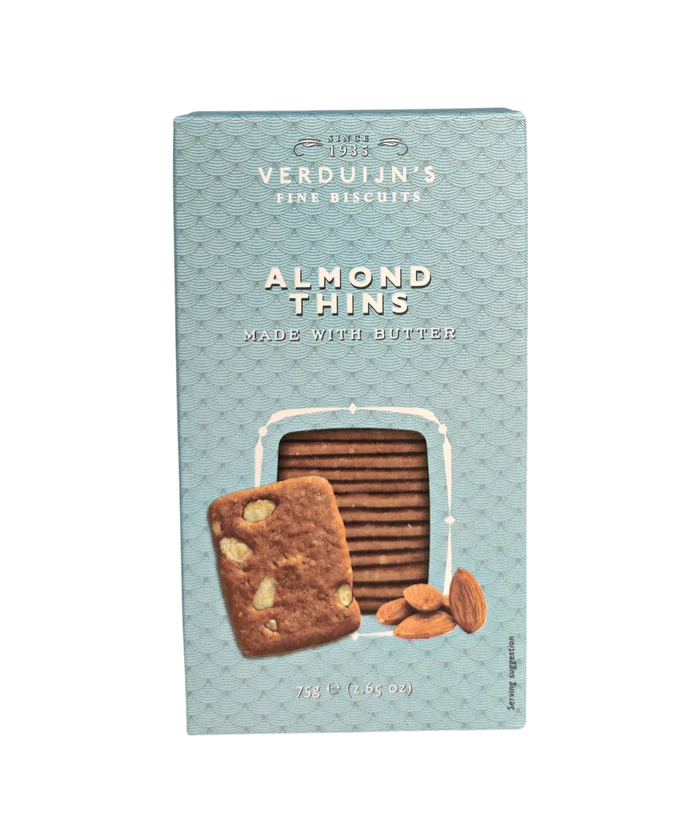 ALMOND THINS BISCUIT "VERDUIJN'S" BISCUIT AMANDES "VERDUIJN'S"