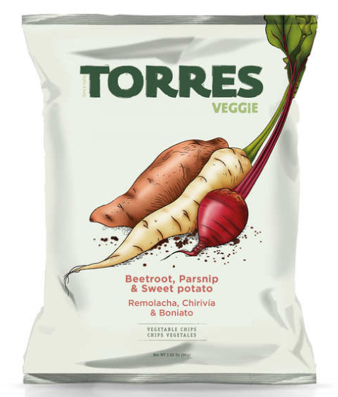 CHIPS VEGGIE 3 LEGUMES - 90GR