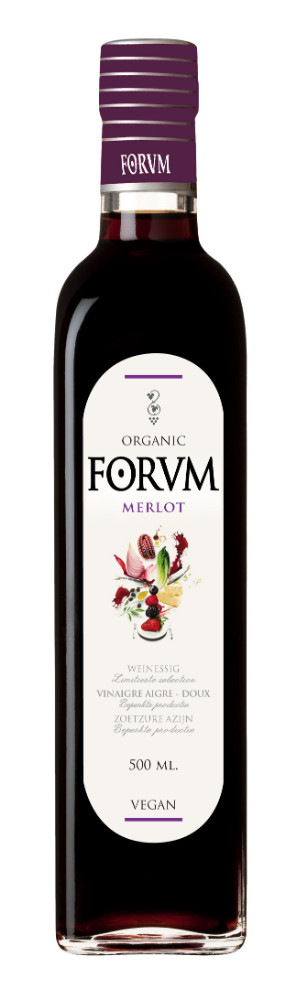 FORUM VINEGAR MERLOT - 500ML FORUM VINAIGRE MERLOT - 500ML