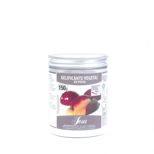 VEGETAL GELATINE SOSA - 150GR GELATINE VEGETALE, SOSA, 150GR