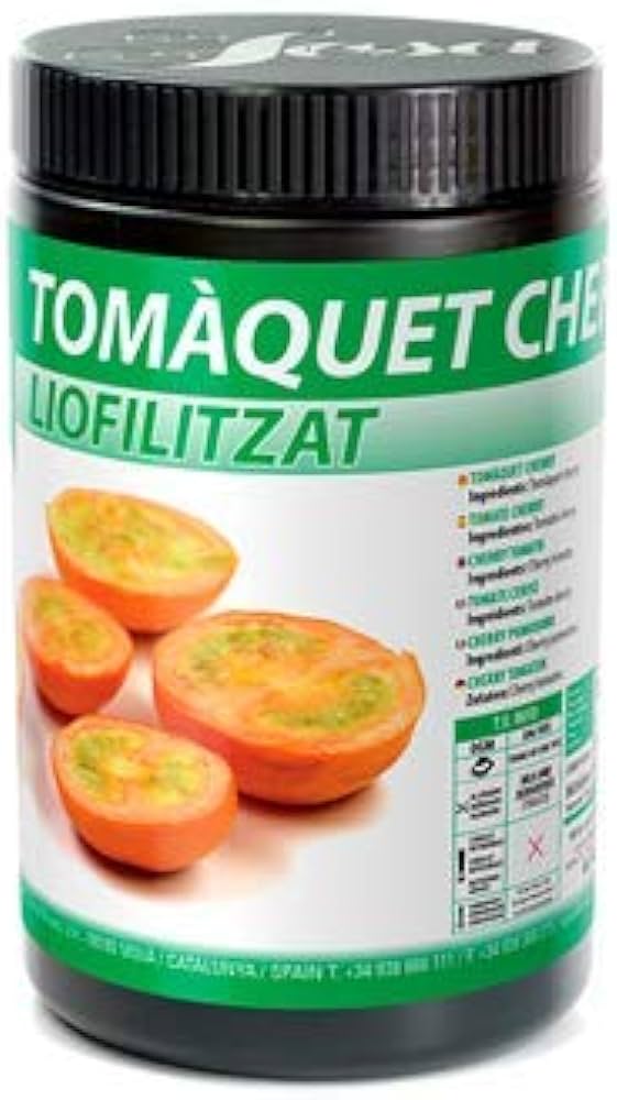 FREEZE DRIED CHERRY TOMATO 50GR TOMATE CERISE LYOPHILISEE