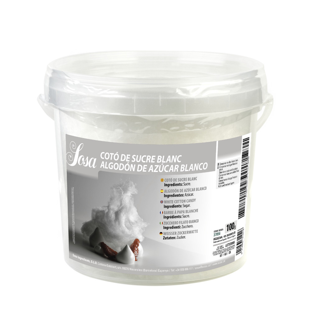 COTTON CANDY SUGAR - 500GR SUCRE BARBE A PAPA - 500GR