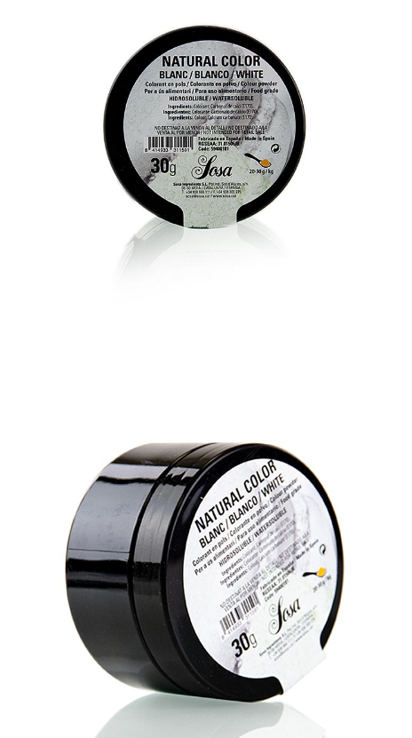 WHITE COLOURING SOSA - 60GR BLANC COLORANT POUDRE SOSA - 60GR