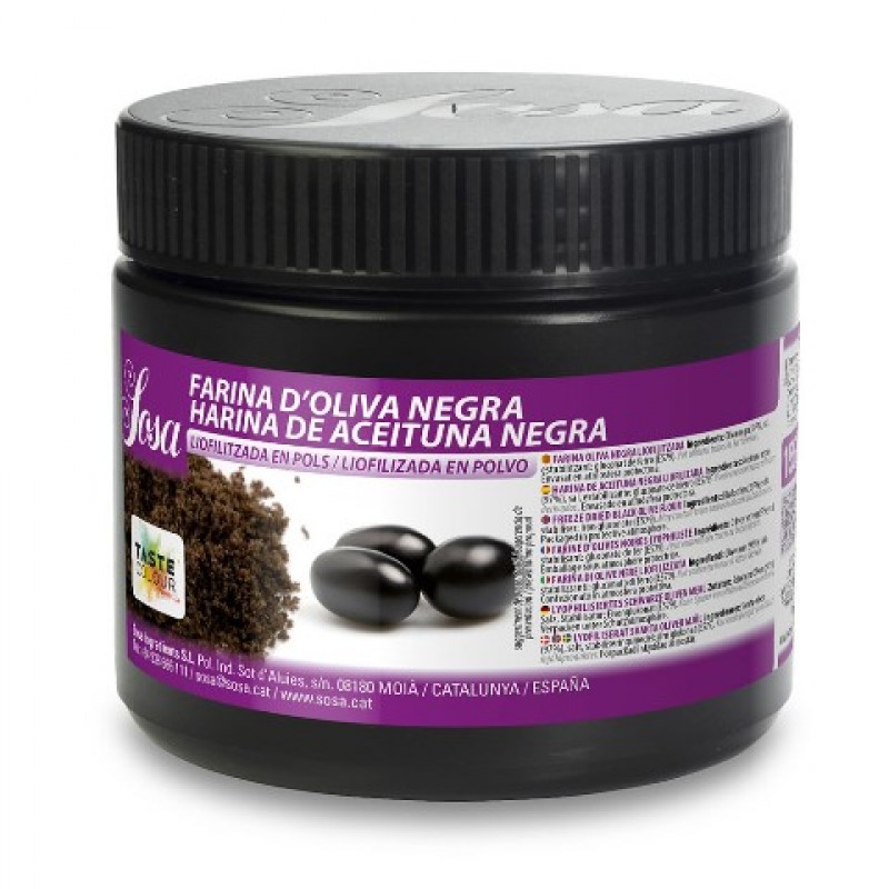 BLACK OLIVE MICRO POWDER - 150GR POUDRE OLIVE NOIR SOSA - 150GR