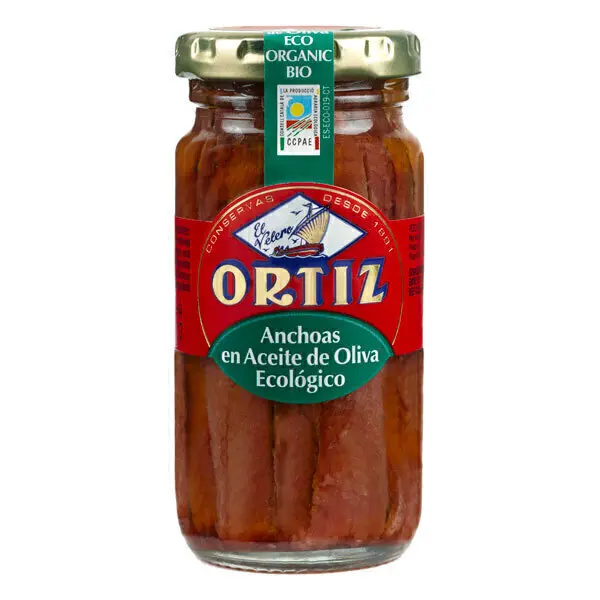 ANCHOVY SPAIN "ORTIZ" - 95GR
ANCHOIS ESPAGNE "ORTIZ" - 95GR