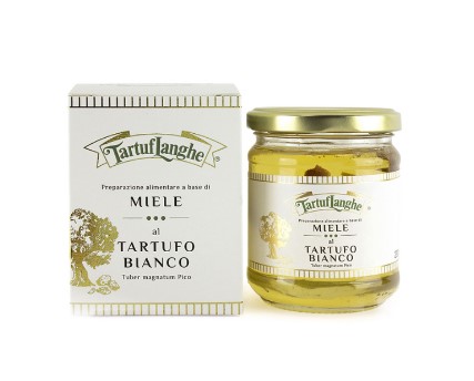 WHITE TRUFFLE HONEY - 230GR
MIEL A LA TRUFFLE BLANCHE, 230GR