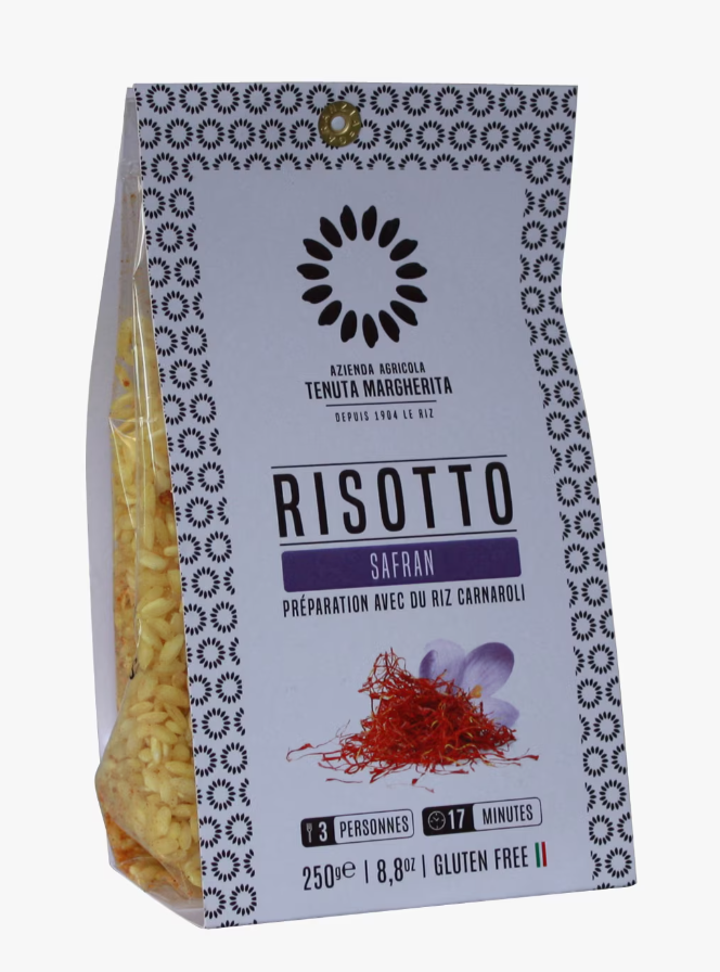 RISOTTO WITH SAFFRAN - 250GR RISOTTO AU SAFFRAN - 250GR