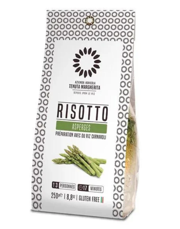 RISOTTO WITH ASPARAGUS - 250GR RISOTTO AUX ASPERGES - 250GR