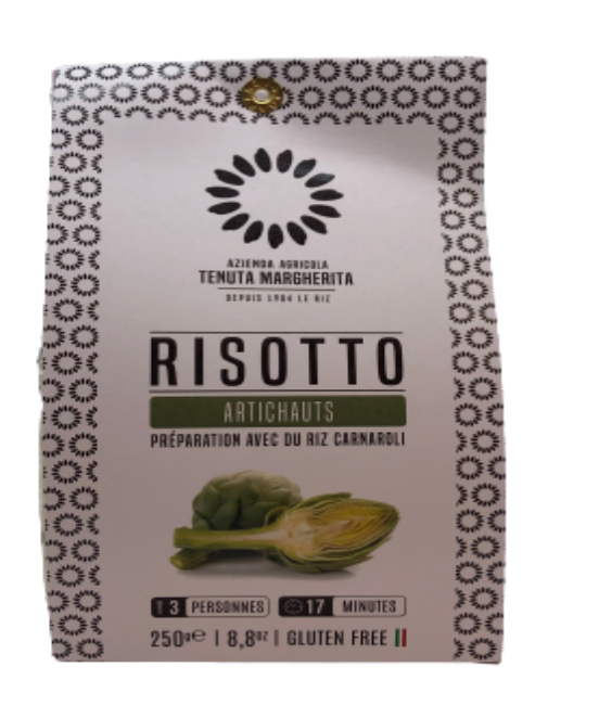RISOTTO WITH ARTICHOKES - 250GR RISOTTO AUX ARTICHAUTS - 250GR