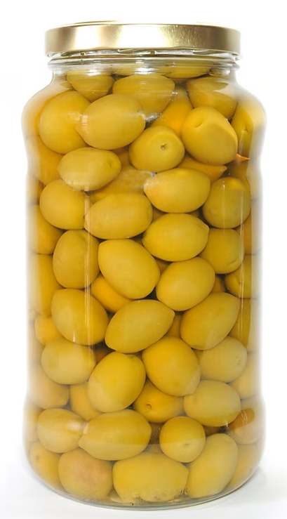 GREEN OLIVES CERIGNOLA "RAFI" 190GR OLIVES VERTE CERIGNOLA "RAFI" 190GR