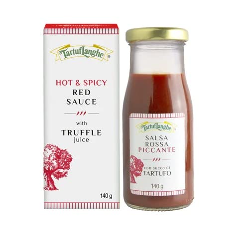 HOT/SPICY RED SAUCE - 140GR SAUCE ROUGE EPICEE JUS DE TRUFFE