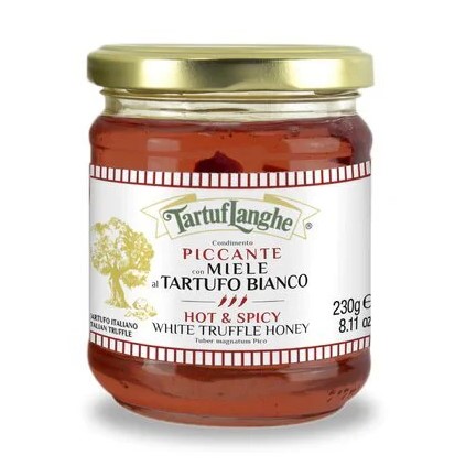 HOT/SPICY HONEY WITH WHITE TRUFFLE HOT/SPICY MIEL AVEC TRUFFE BLANCHE