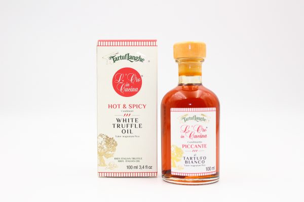 HOT/SPICY EXTRA VIRGIN OLIVE OIL WHITE TRUFFLE HUILE EXTRA VIERGE EPICE A LA TRUFFE