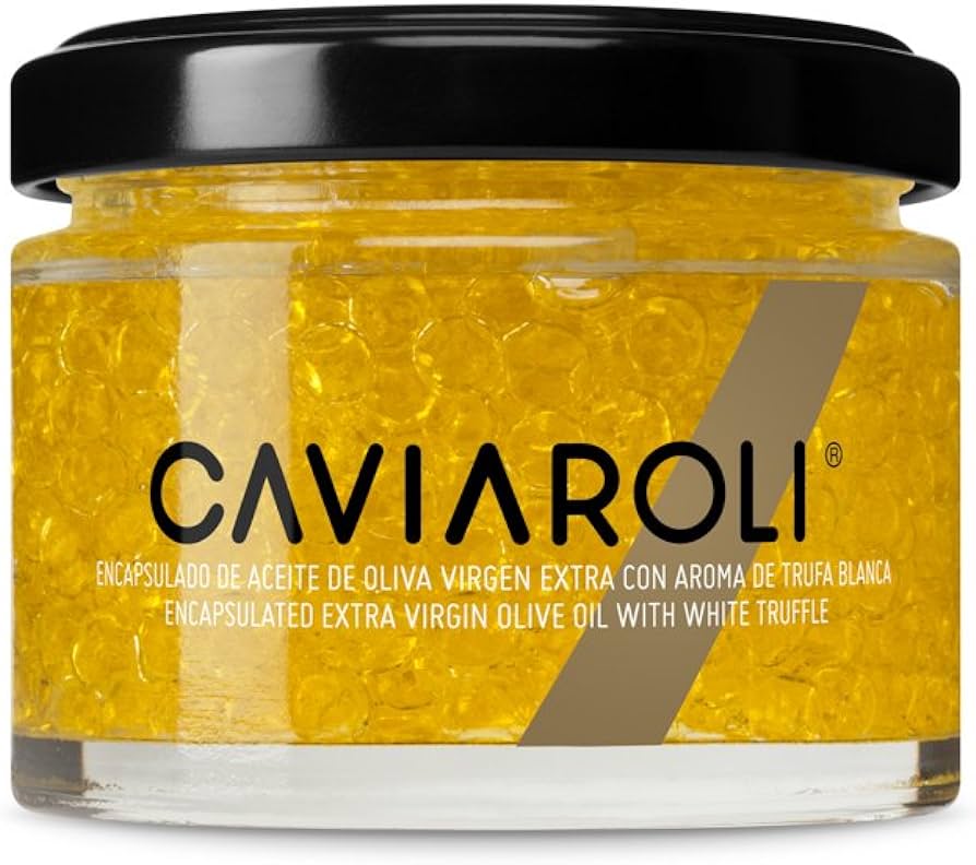 CAVIAROLI OLIVE OIL PEARLS/TRUFFLE
CAVIAROLI OLIVE OIL PEARL TRUFFE