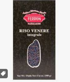 BLACK RICE VENERE FERRON - 500GR RIZ NOIR VENERE FERRON - 500GR