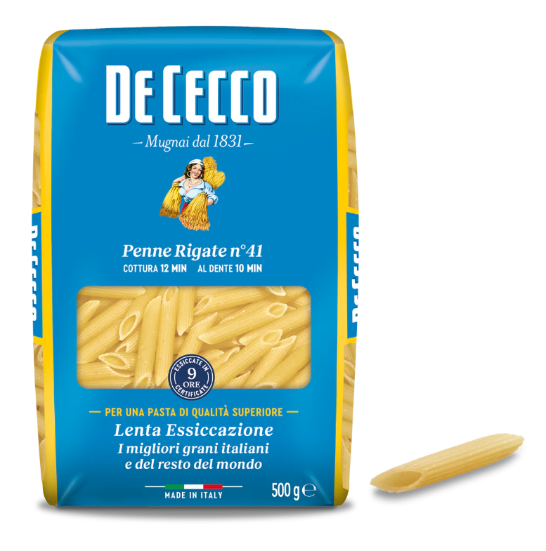 PENNE RIGATE "DE CECCO" - 1KG PENNE RIGATE "DE CECCO" - 1KG