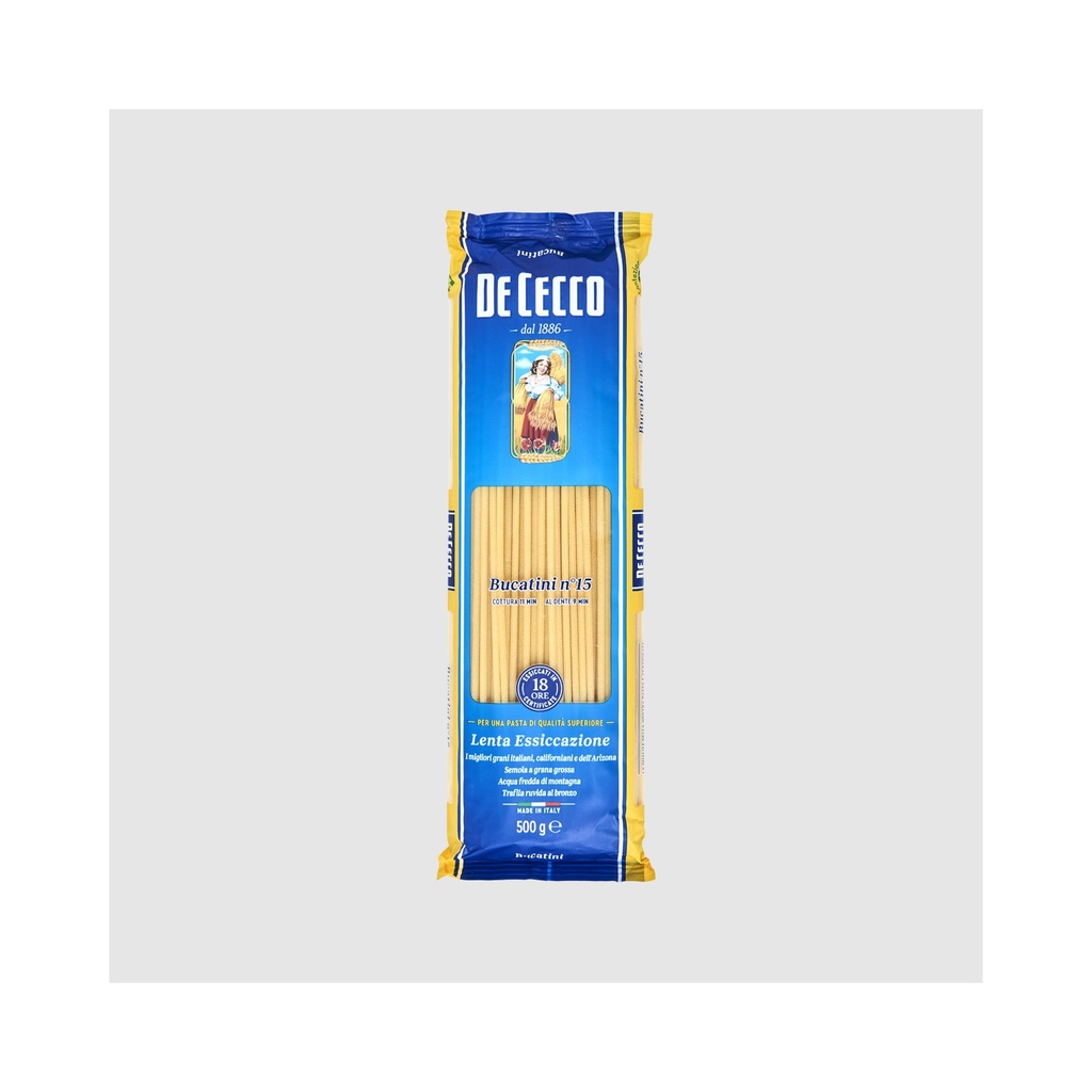BUCATINI DECECCO - 500GR BUCATINI DECECCO - 500GR