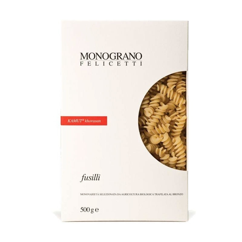 FUSILLI KAMUT KHORASAN MONOGRANO FELICETTI - 500G FUSILLI KAMUT KHORASAN MONOGRANO FELICETTI - 500G 