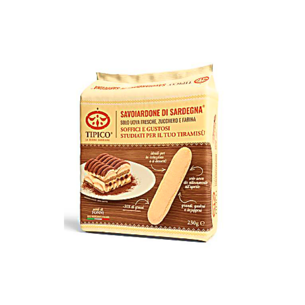 TIRAMISU SAVOIARDI - TIPICO - 230GR TIRAMISU SAVOIARDI - TIPICO - 230GR