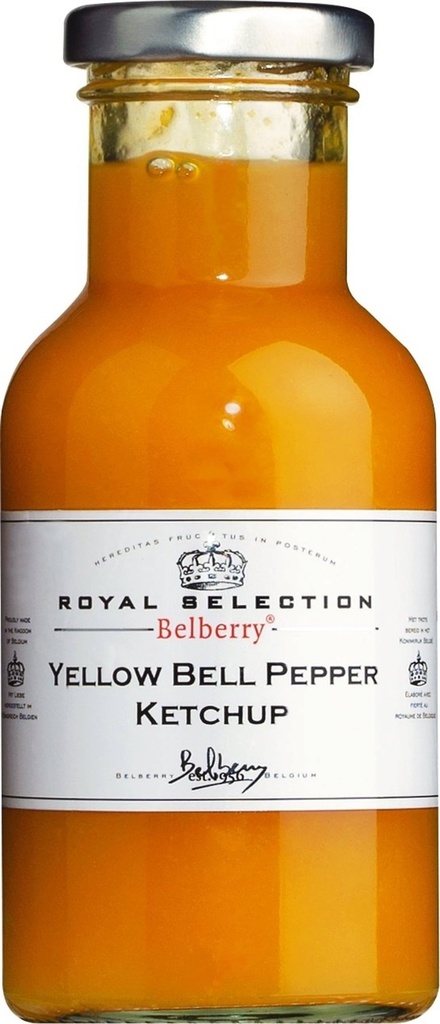 YELLOW BELL PEPPER KETCHUP BELBERRY KETCHUP POIVRON JAUNE  BELBERRY