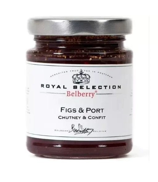 CHUTNEY FIG - PORTO - 180GR CONFIT FIGUES - PORTO - 180GR