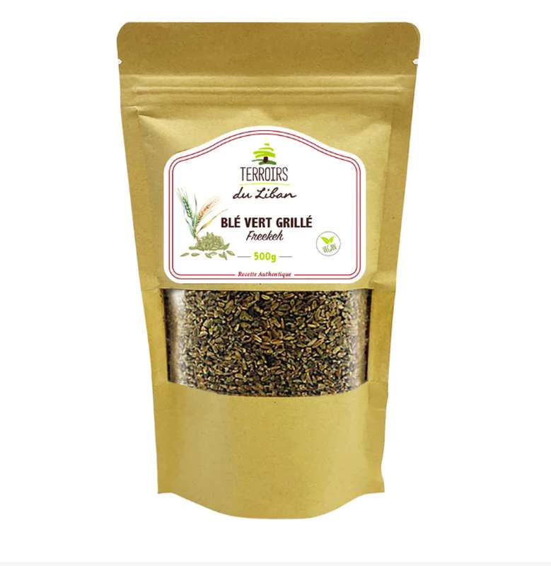 FREEKEH "GRILLED GREEN WHEAT" 500GR FREEKEH "BLE VERT GRILLE" - 500GR