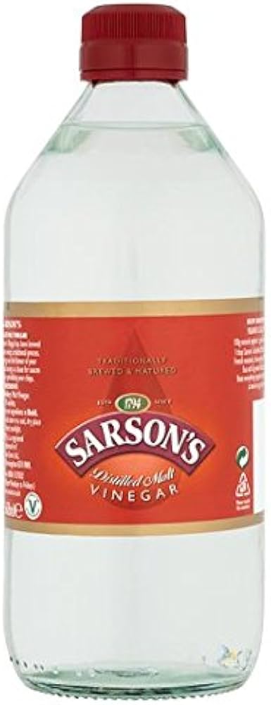 DISTILLED MALT VINEGAR "SARSONS" - 568ML DISTILLE MALT VINAIGRE "SARSONS" - 568ML