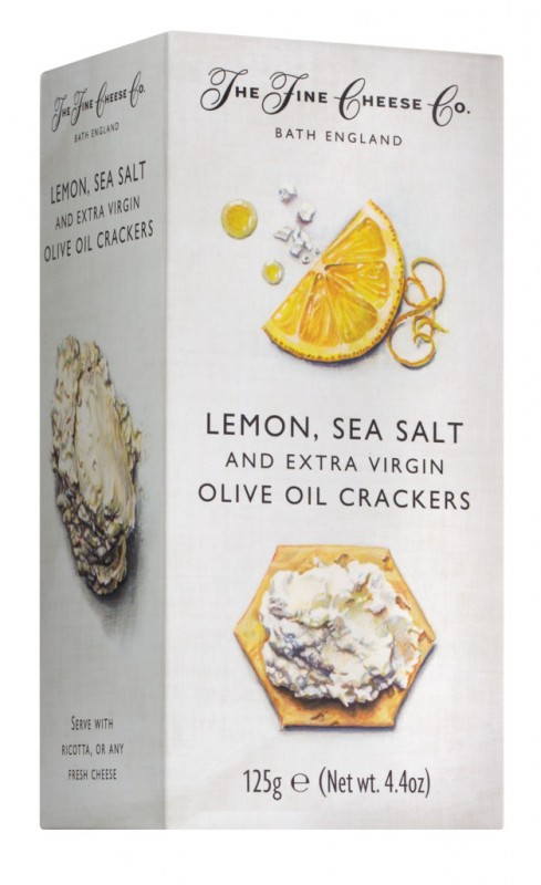 CRACKERS LEMON/SEA SALT/OLIVE OIL CRACKERS CITRON SEL ET HUILE OLIVE
