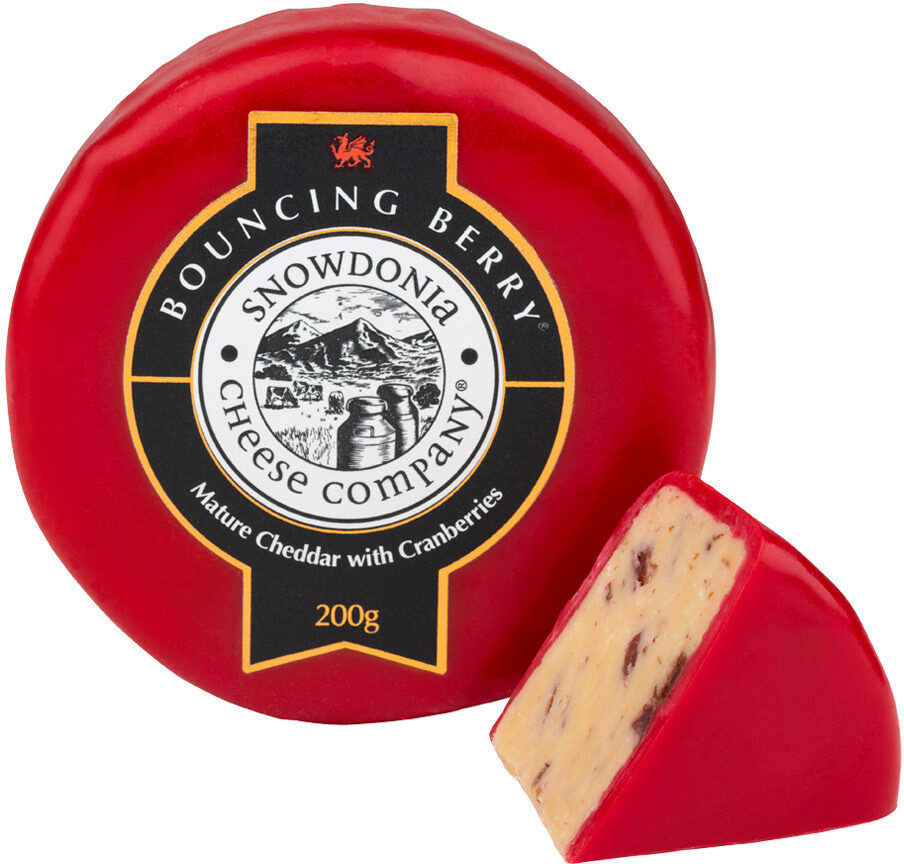 CHEDDAR MATURE WITH CANBERRIES CHEDDAR MATURE AVEC CRANBERRIES