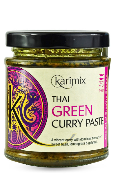 GREEN CURRY PASTE THAI KARIMIX 175G SAUCE CURRY VERTE THAI KARIMIX 175G