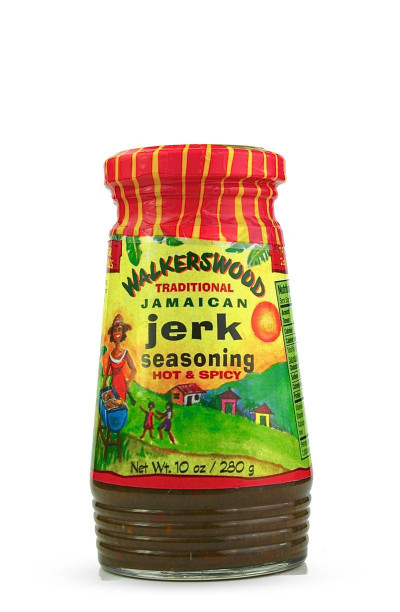 JERK SEASONING HOT - SPICY 280GR SAUCE TRADITIONNEL JERK JAMACICAIN - 280GR
