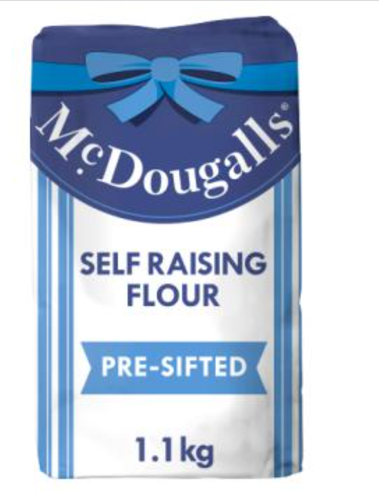 SELF RAISING FLOUR - 1.100GR FARINE AUTOLEVANTE - 1.000GR