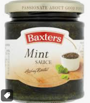 BAXTER CLASSIC MINT SAUCE 250ML COLEMANS SAUCE MENTHE CLASSIQUE 250MX6