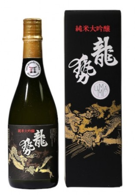 SAKE RYUSE BLACK LABEL - 720ML SAKE RYUSE LABEL NOIR - 720ML