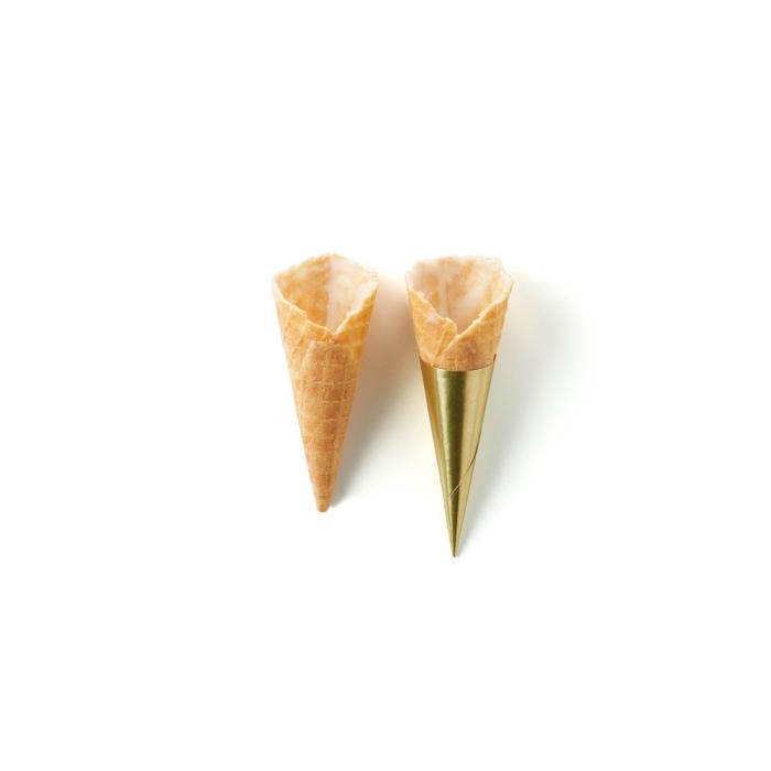 MINI CORNETS VANILLE - 70PC MINI CONES VANILLE - 70PC