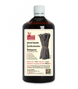 EXTRAIT VANILLA MADAGASCAR - 100ML VANILLE EXTRAIT MADAGASCAR - 100ML