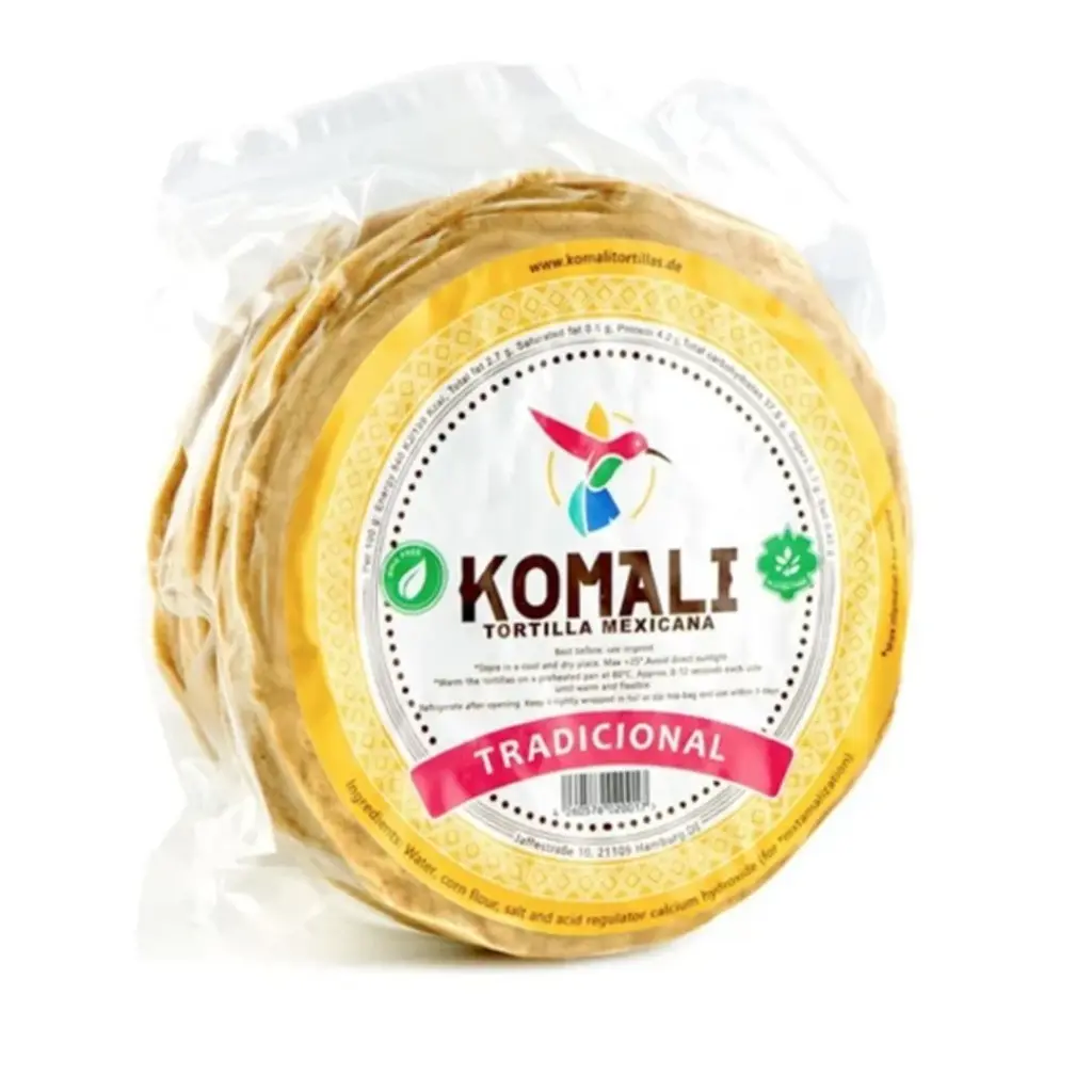 TORTILLAS KOMALI MEXICAN - 500GR TORTILLAS MEXICAINES KOMALI - 500GR
