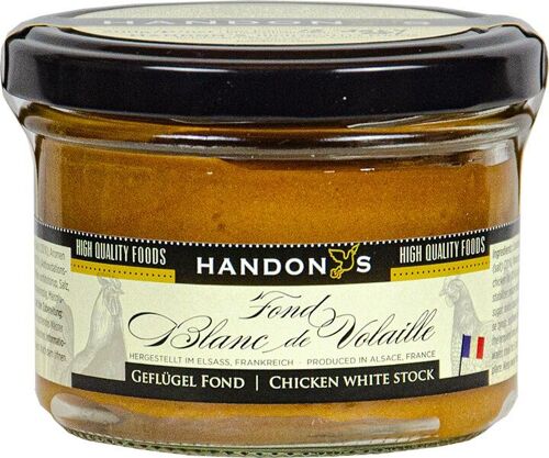 CHICKEN WHTE STOCK "HANDON'S" 200GR FOND BLANC VOLAILLE "HANDON'S" 200G