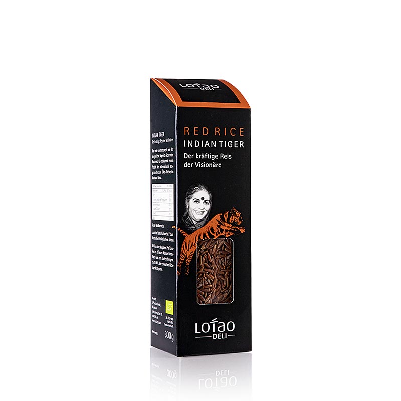 RED RICE "INDIAN TIGER" ORGANIC 300GR RIZ ROUGE "INDIAN TIGER" BIO 300GR