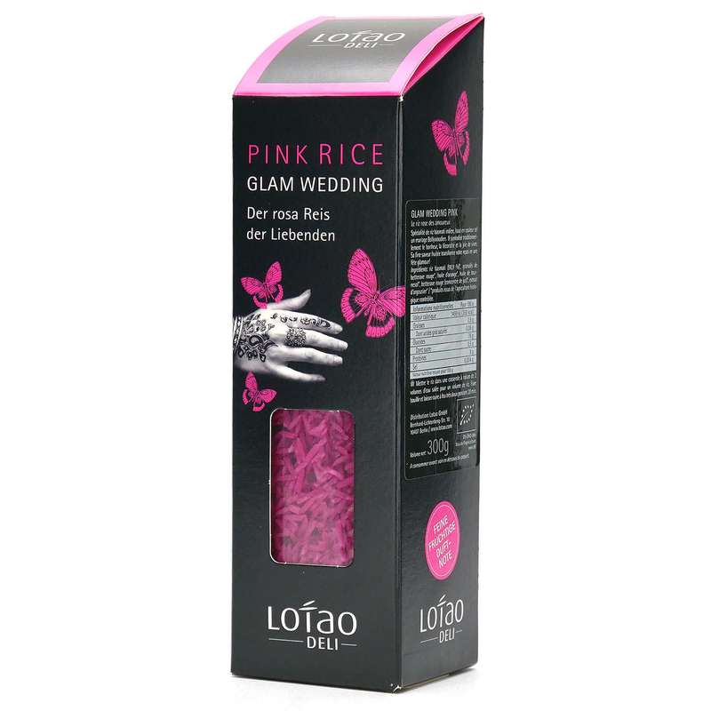 PINK RICE "GLAM WEDDING" - 300GR RIZ ROSE "GLAM WEDDING" - 300GR