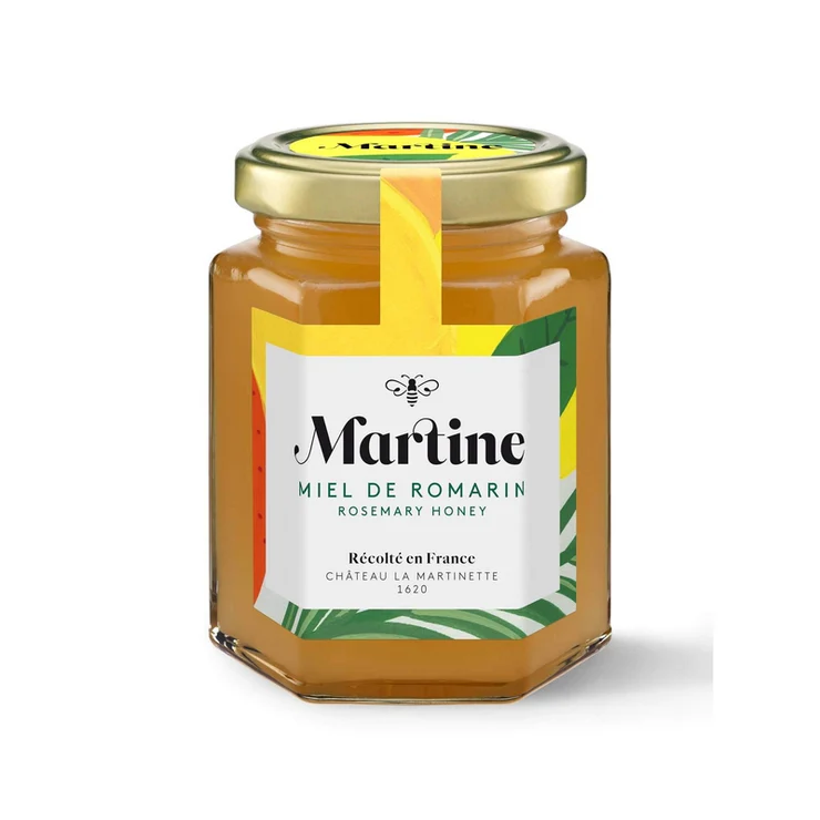ROSEMARY HONEY MARTINE - 250G MIEL DE ROMARIN MARTINE - 250G